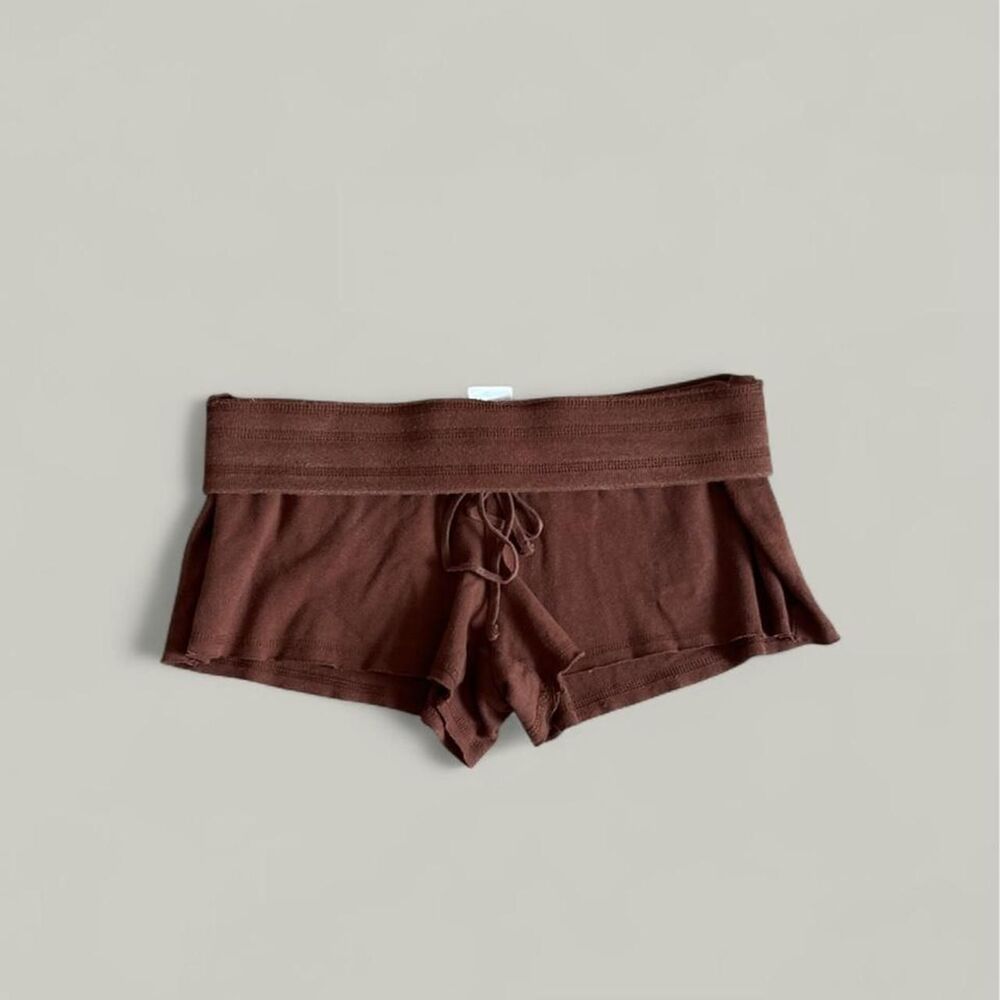 No-boundaries Women's Brown and Orange Shorts